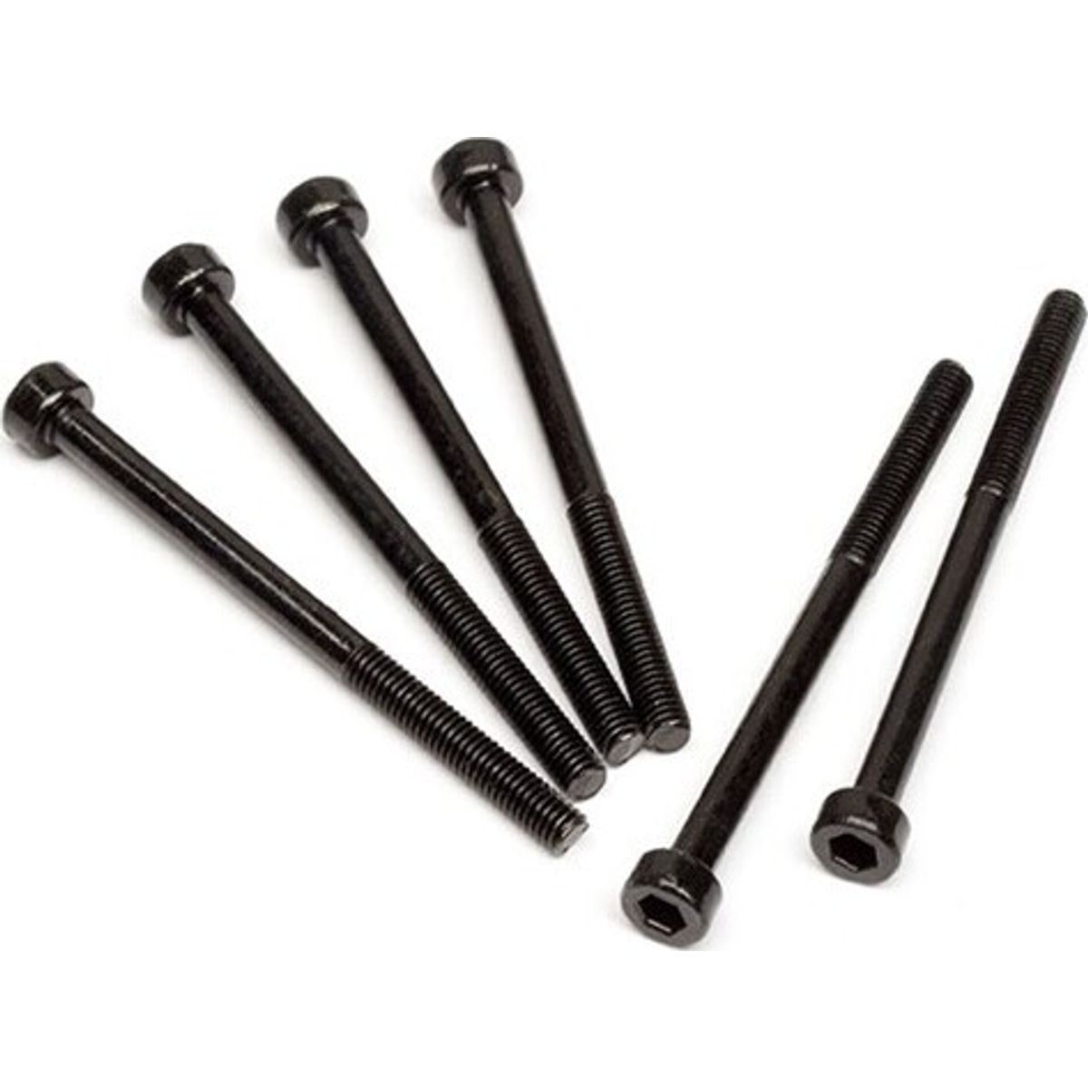 Cap Head Screw M3x42mm (black/6pcs) - Hpz303 - Hpi Racing