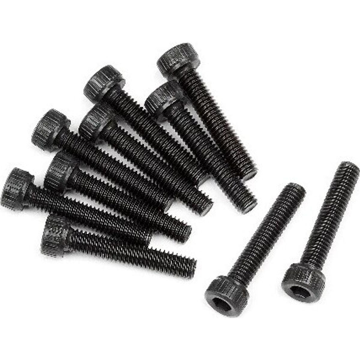 Caphead Screw M2.5x14mm (10pcs) - Hp107891 - Hpi Racing