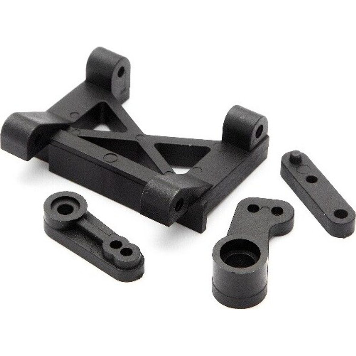 Center Post/servo Horn/steering Crank Set - Hp85097 - Hpi Racing