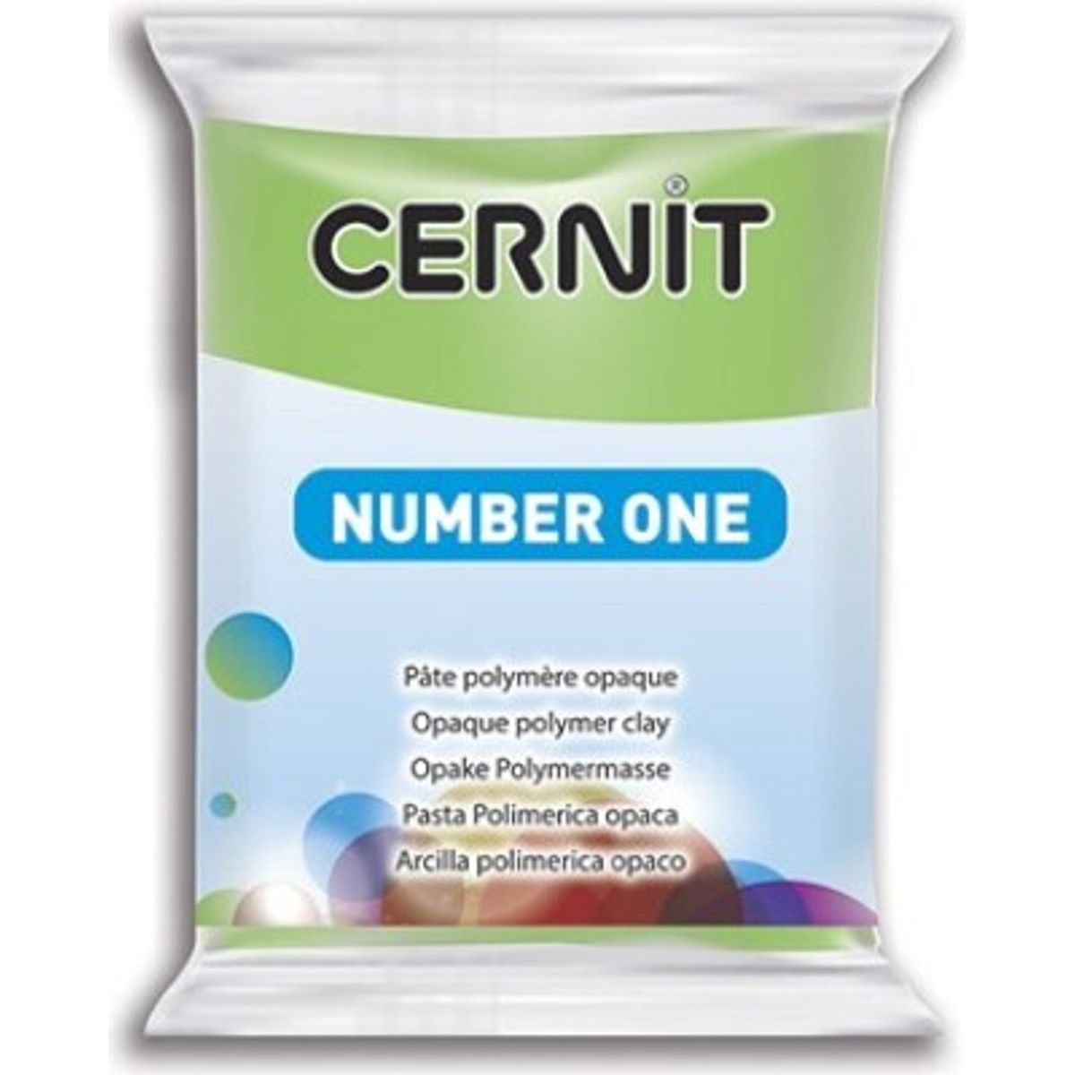 Cernit - Ler - Number One - Forårsgrøn - 603 - 56 G