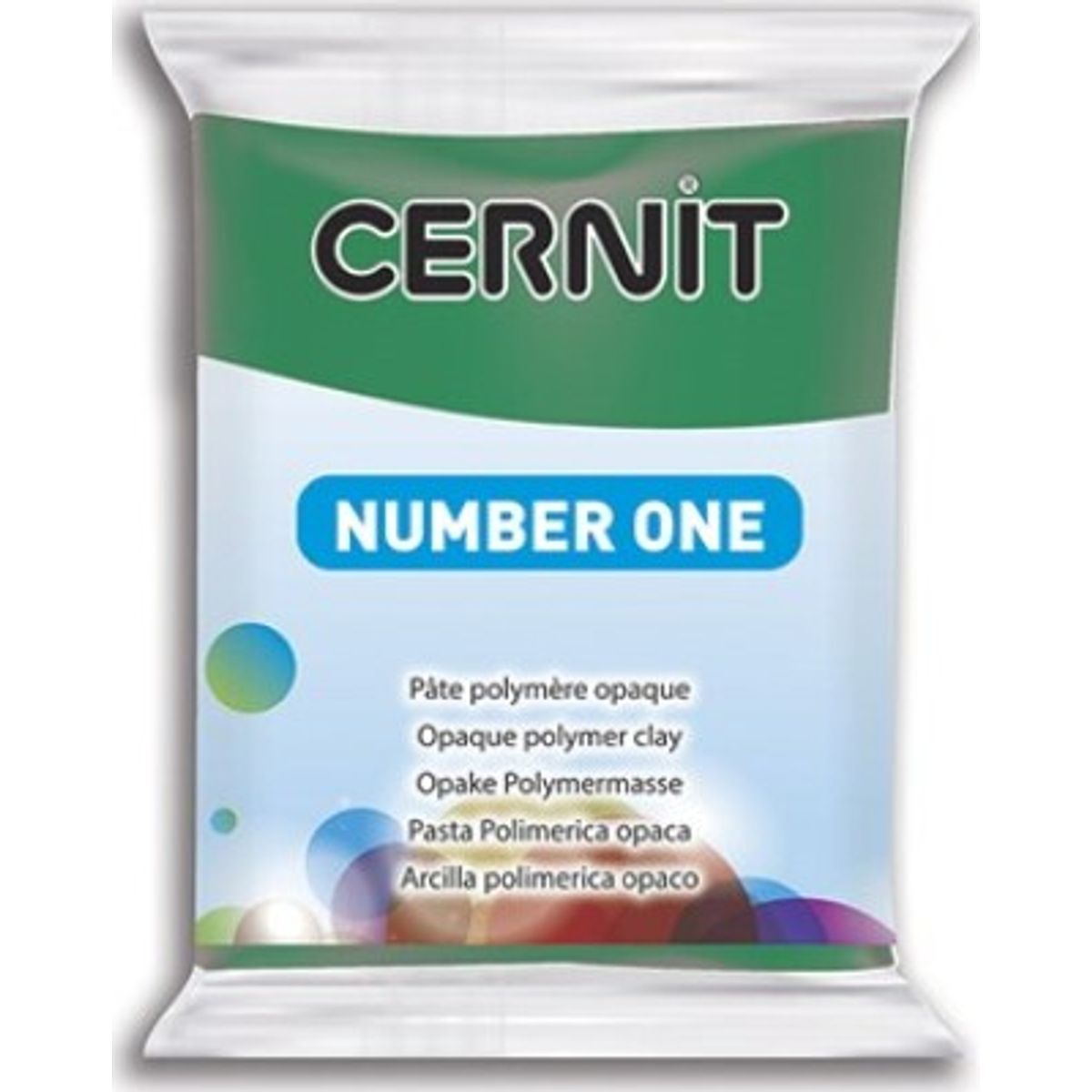 Cernit - Ler - Number One - Petroleumsblå - 620 - 56 G