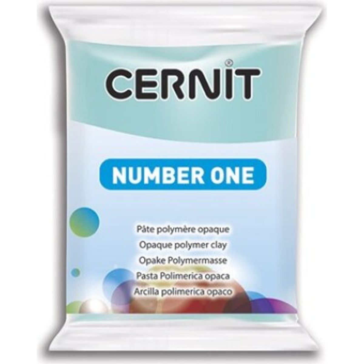 Cernit - Ler - Number One - Lyseblå - 211 - 56 G