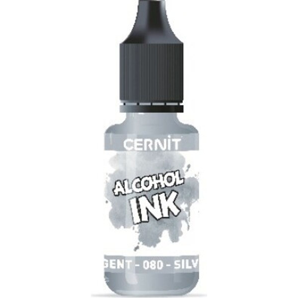 Cernit - Alcohol Ink - 20 Ml - Sølv