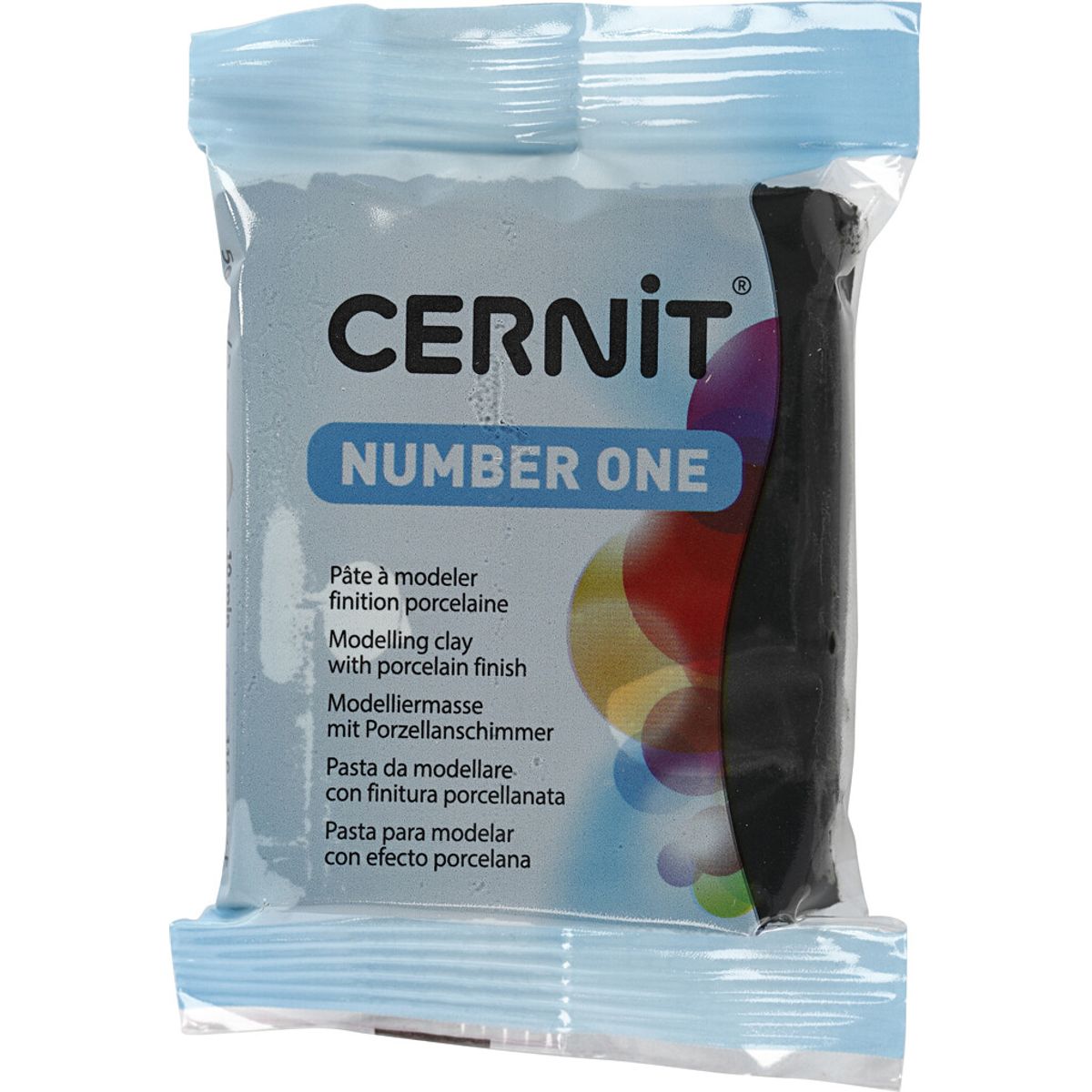 Cernit - Ler - Number One - Sort - 100 - 56 G