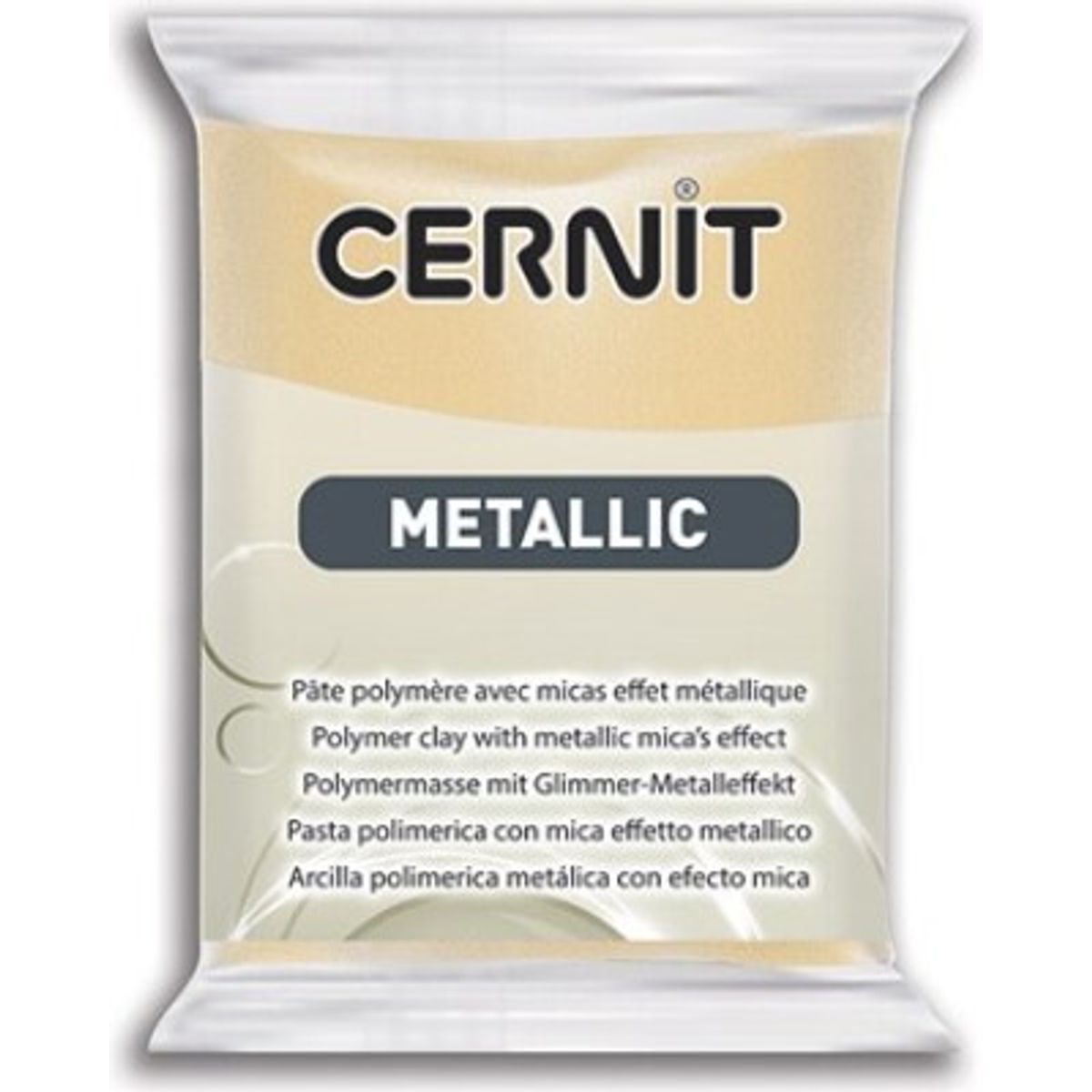 Cernit - Ler - Metallic - Champagne - 045 - 56 G