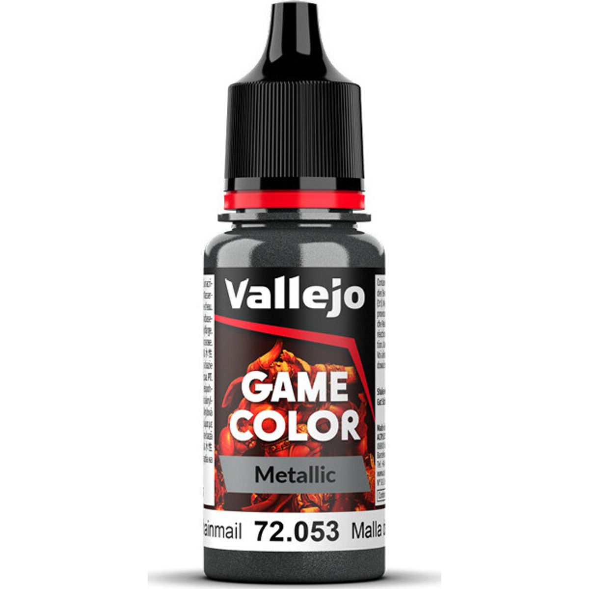 Vallejo - Game Color - Chainmail Silver Metallic - 18 Ml - 72053