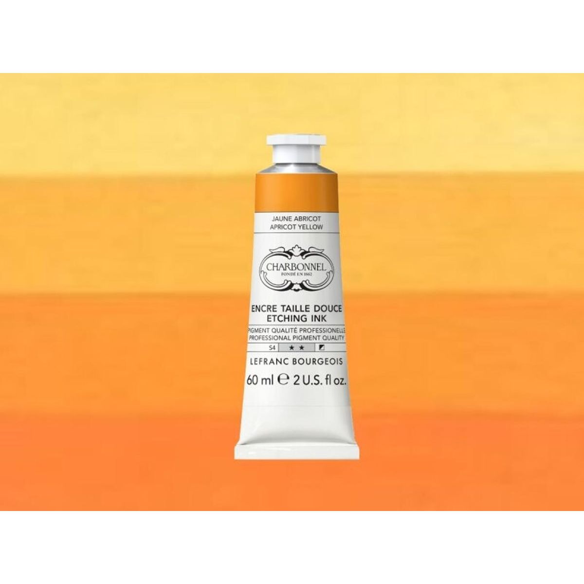 Charbonnel - Etching Ink - Tryksværte - Apricot Yellow 60 Ml