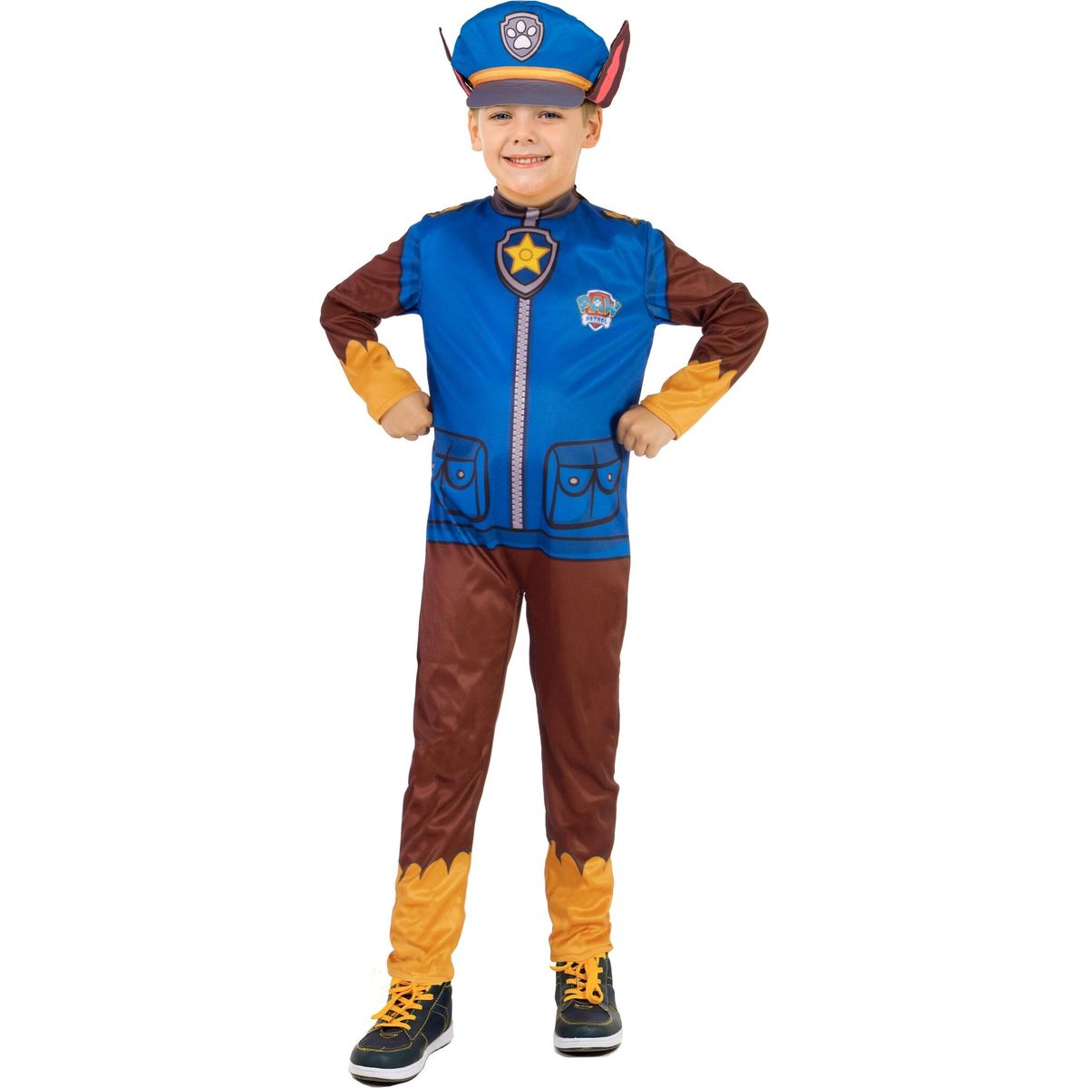 Chase Kostume Til Børn - Paw Patrol - 90 Cm