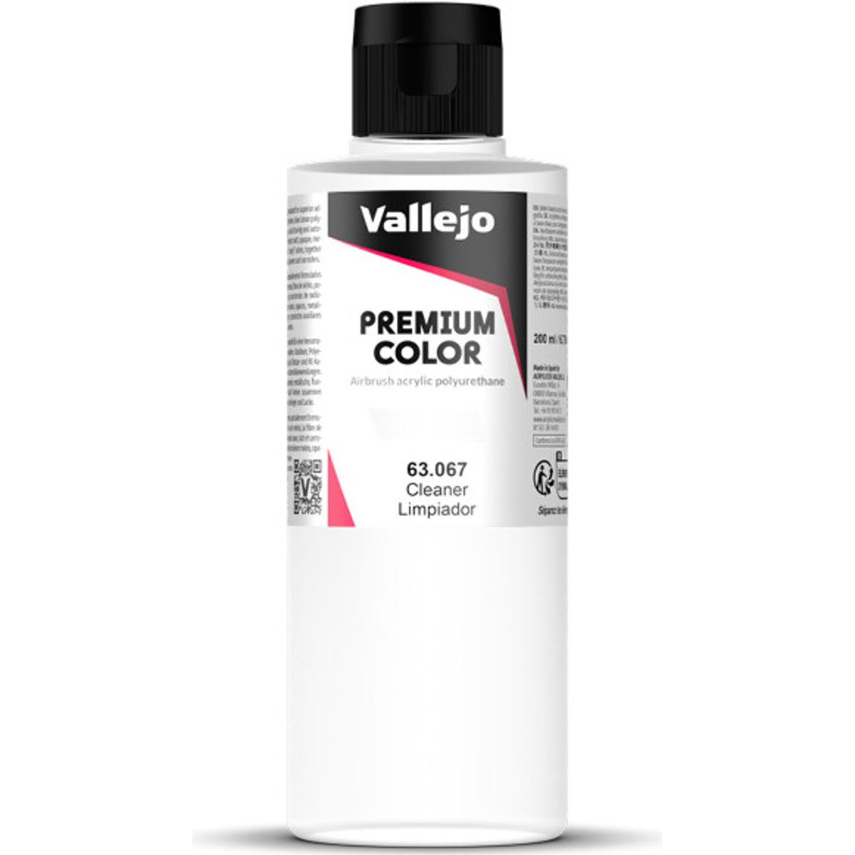 Vallejo - Premium Airbrush Cleaner 200 Ml