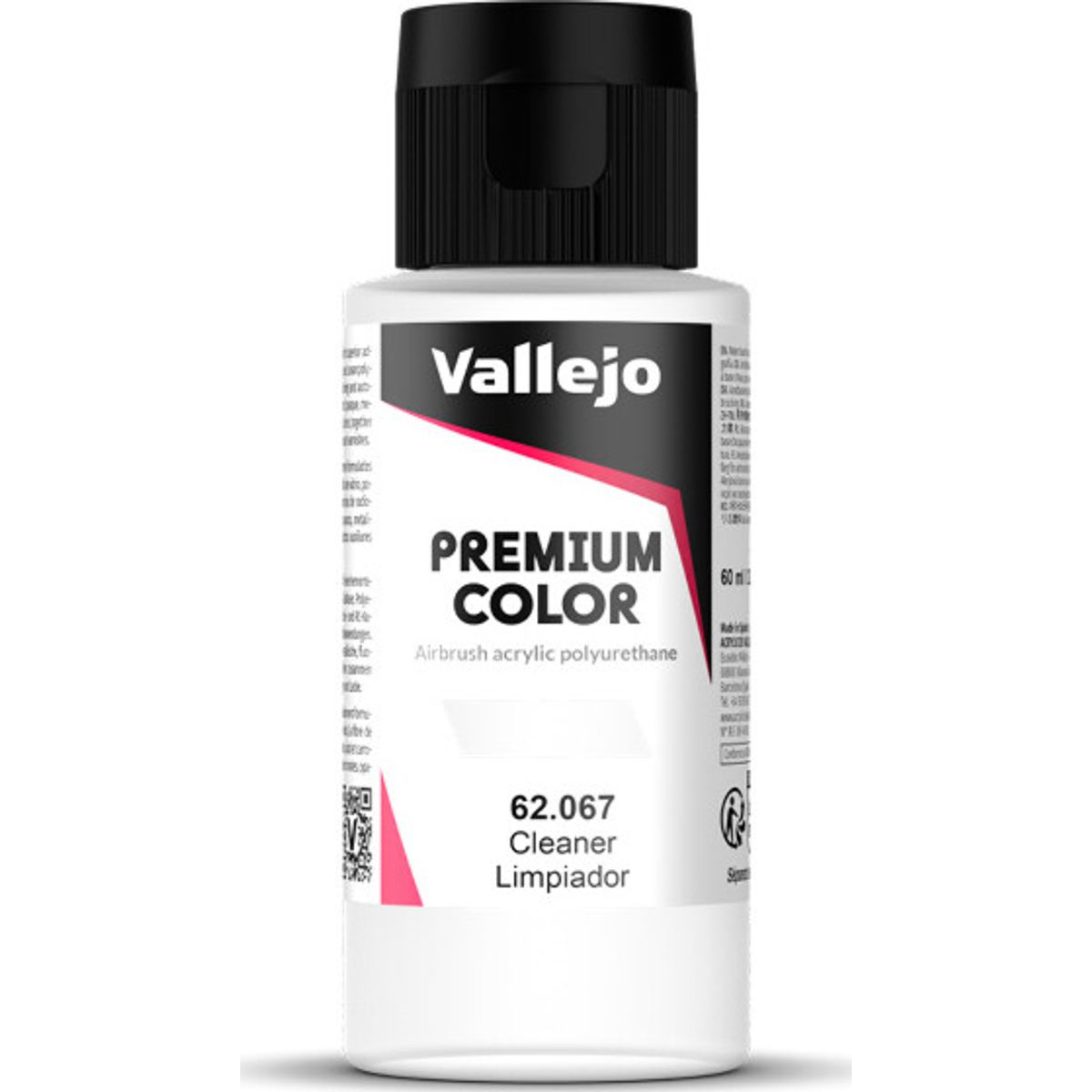 Vallejo - Premium Airbrush Cleaner 60 Ml