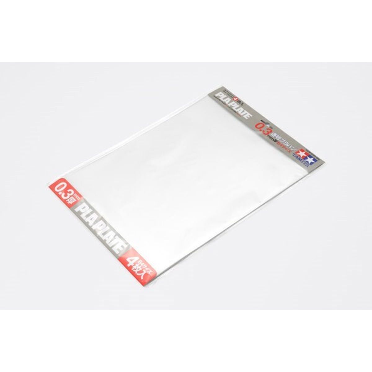 Tamiya - Pla Plates - Clear - 0,3 Mm - B4 - 4 Stk - 70191