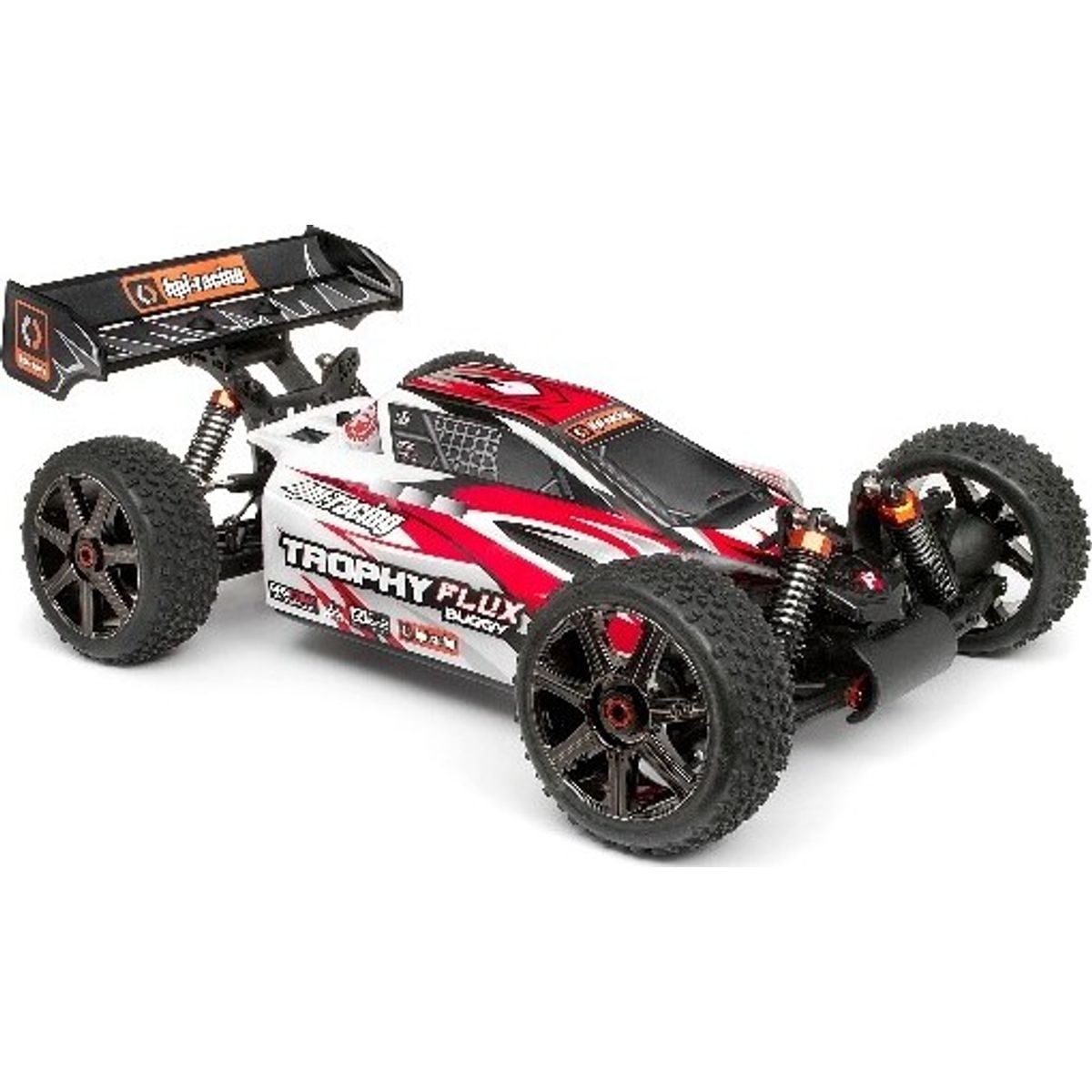 Clear Trophy Buggy Flux Bodyshell W Masks And Deca - Hp101716 - Hpi Racing