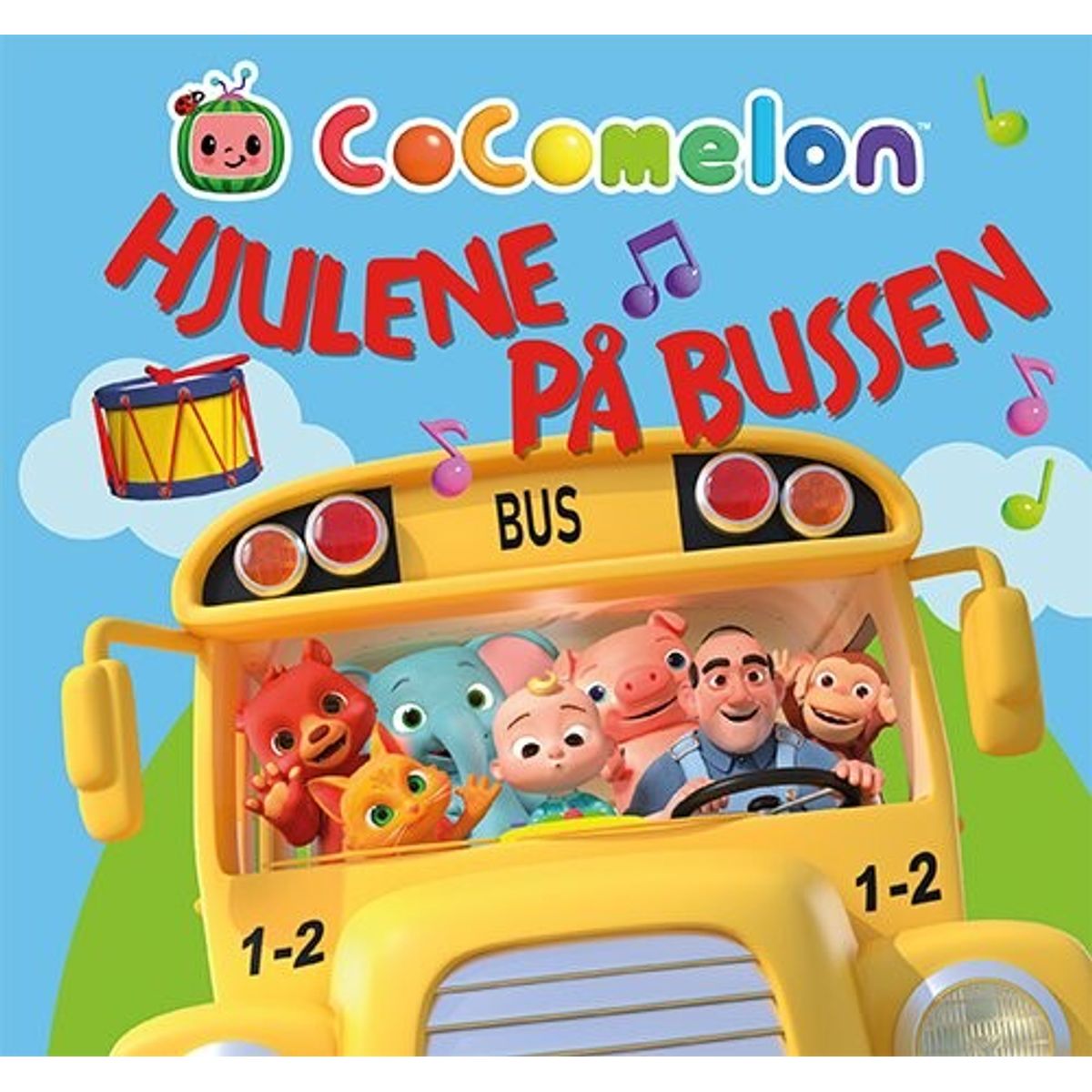 Cocomelon - Hjulene På Bussen - Bog