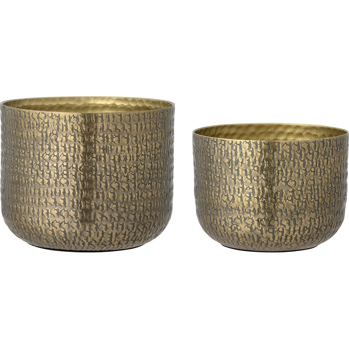 Creative Collection - Constance Urtepotteskjuler - Brass - Alu - 2 Stk