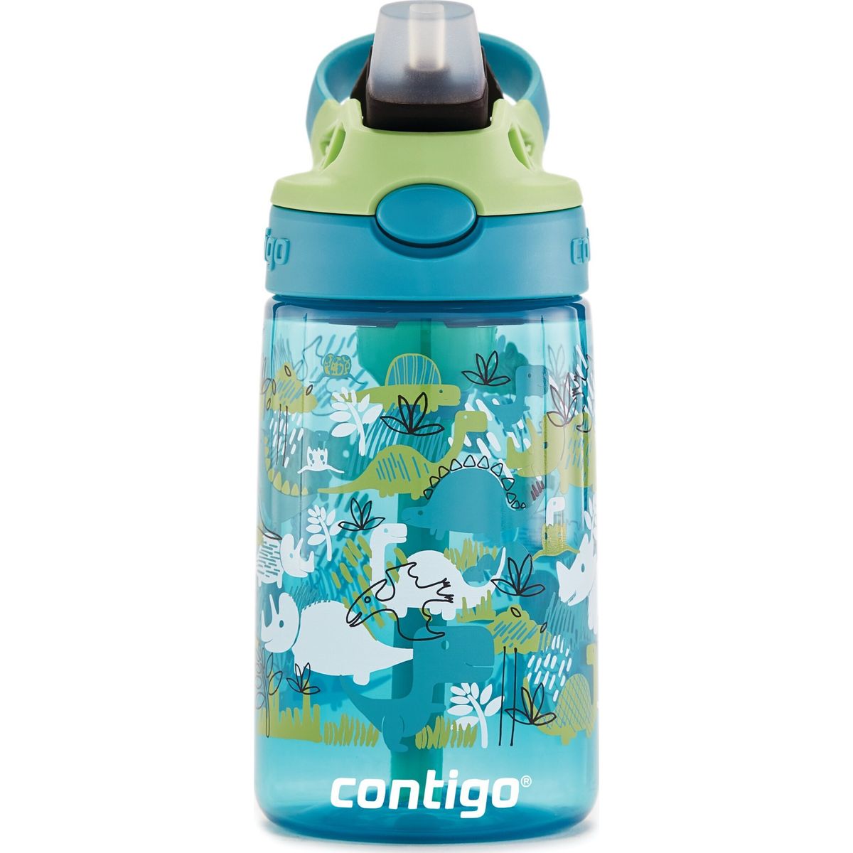 Contigo - Easy Clean Kids Water Bottle 420ml - Dinos