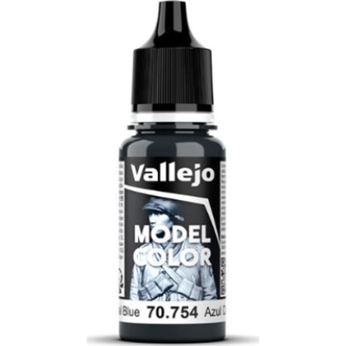 Vallejo - Model Color - Continental Blue Mat - 18 Ml - 70754