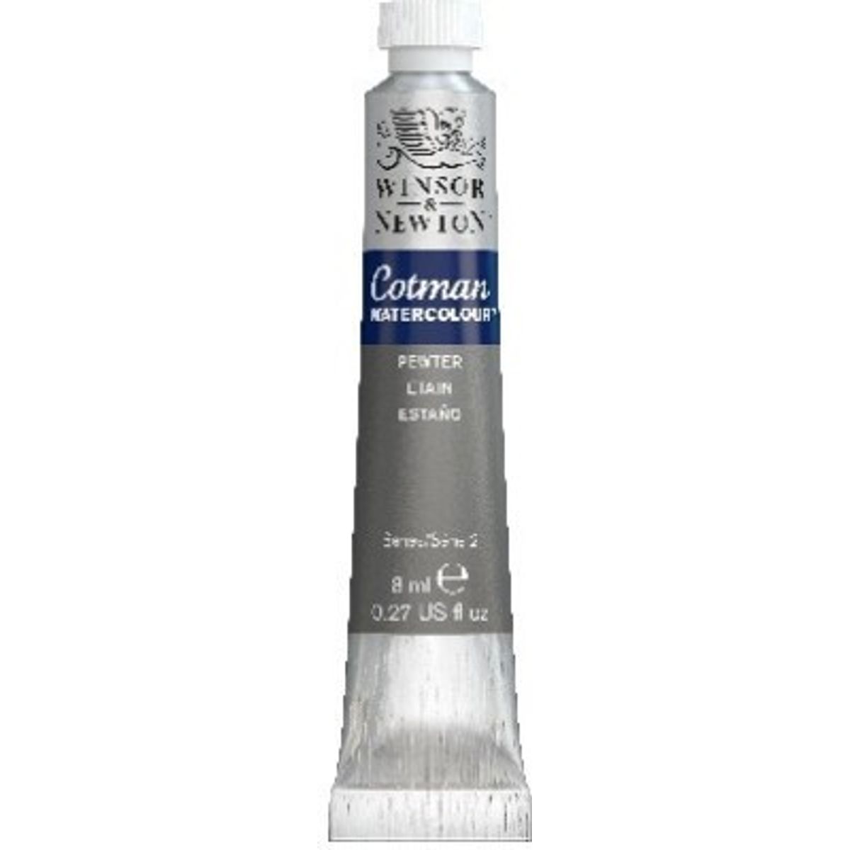 Winsor & Newton - Cotman Watercolour - 8 Ml - Pewter Row Grå