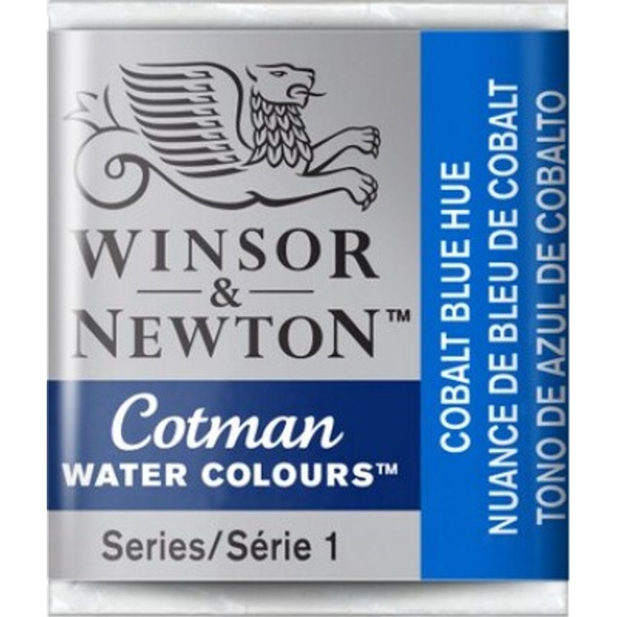 Winsor & Newton - Cotman Watercolour - 1/2 Pan - Kobolt Blå