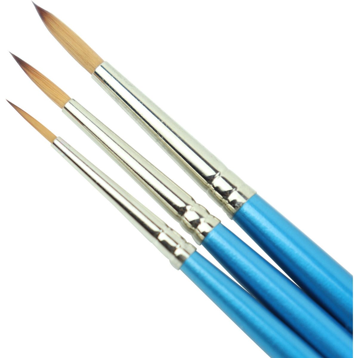 Winsor & Newton - Cotman Brush Short Handle Set Round 1 3 5 - Malerpensler