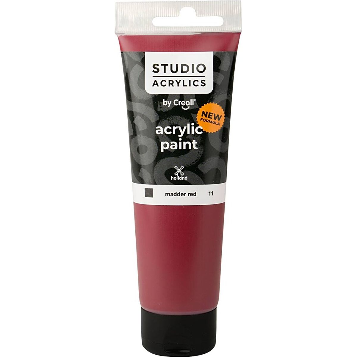 Creall Studio Acrylics - Akrylmaling - Dækkende - Madder Rød - 120 Ml