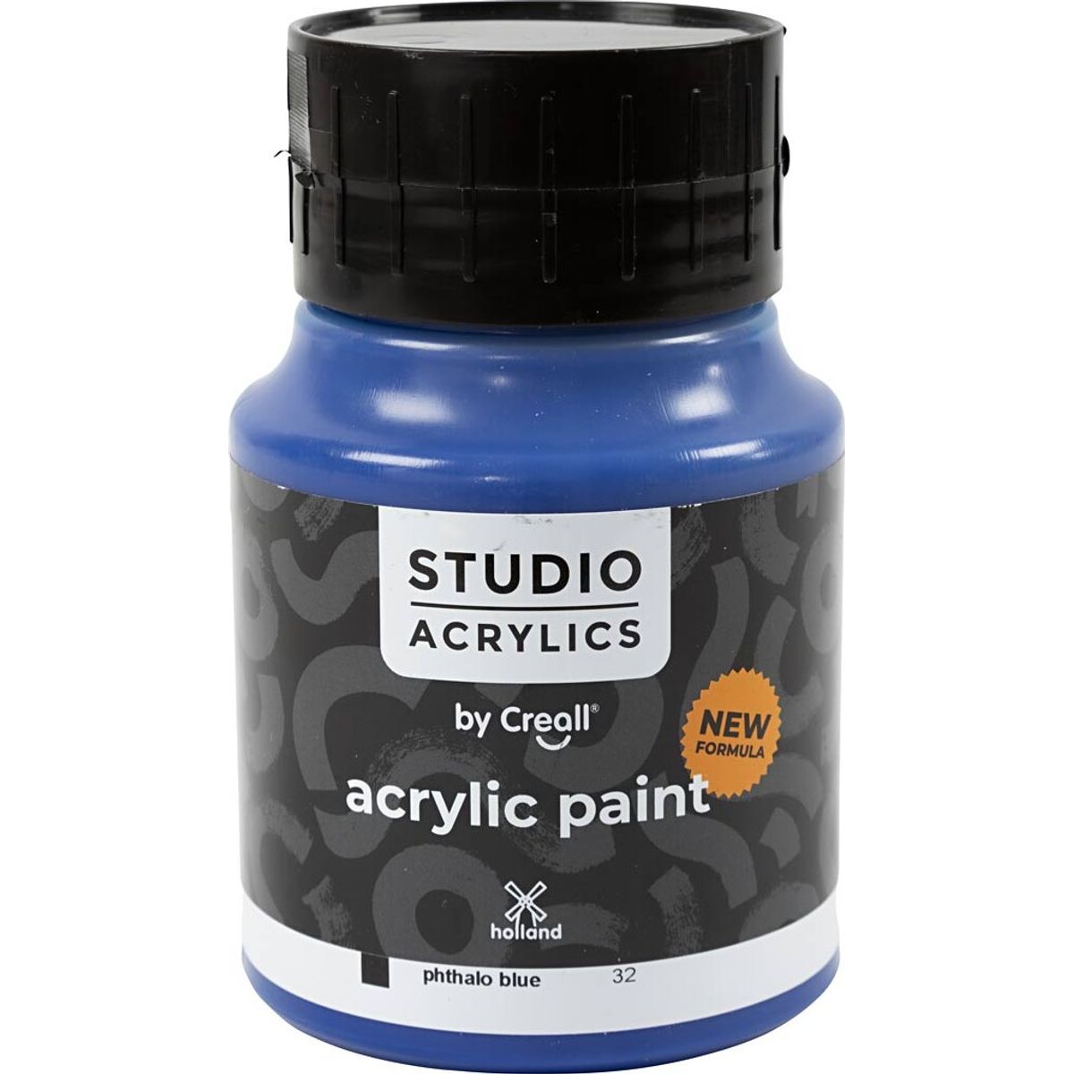 Creall Studio Acrylics - Akrylmaling - Dækkende - Phtalo Blå - 500 Ml