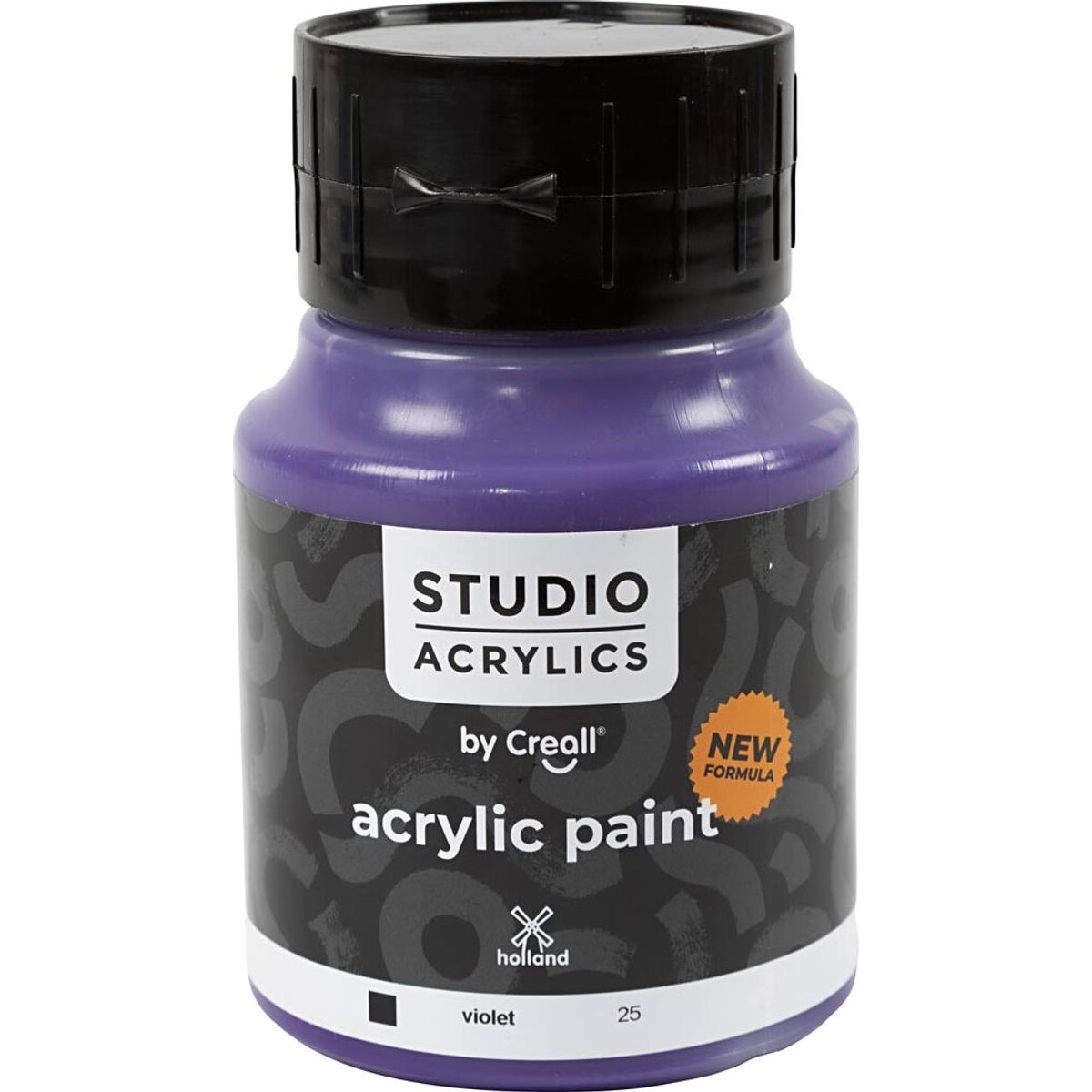 Creall Studio Acrylics - Akrylmaling - Dækkende - Violet - 500 Ml