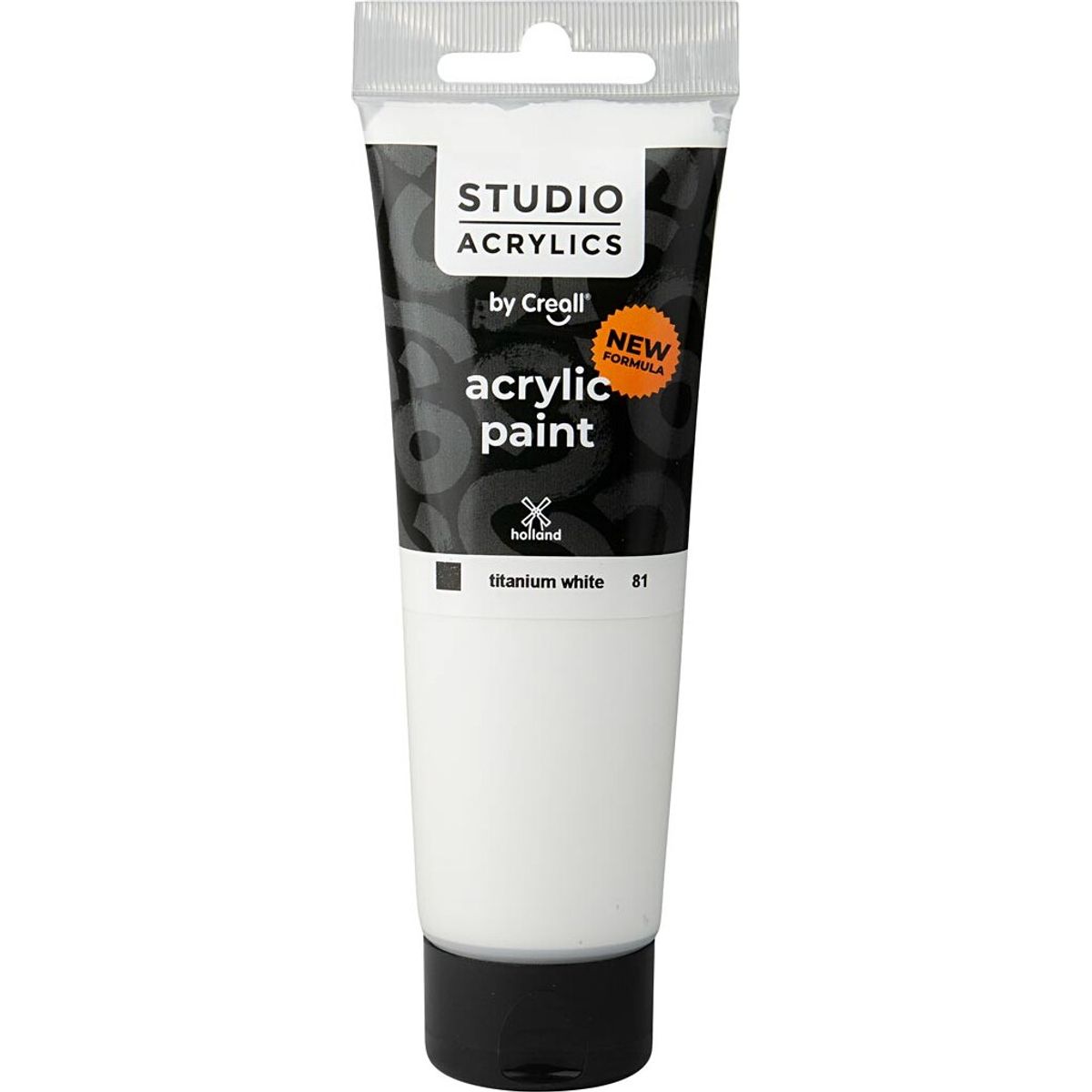 Creall Studio Acrylics - Akrylmaling - Dækkende - Hvid - 120 Ml