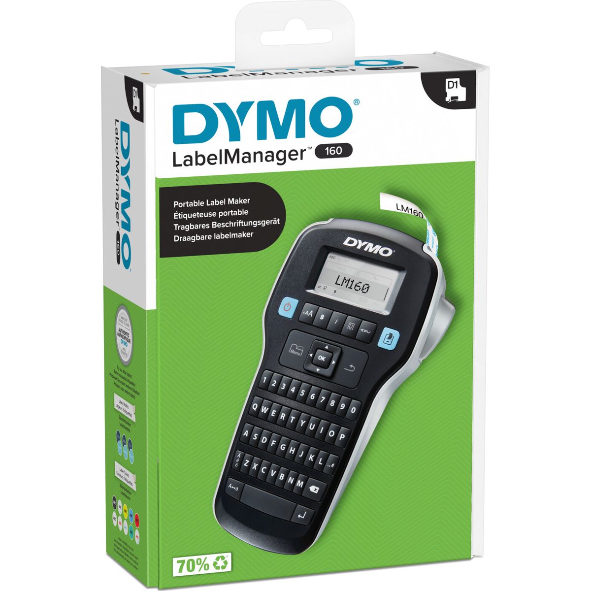 Dymo Label Manager - Nr. Lm160 - B 9+12 Mm - 1 Stk.