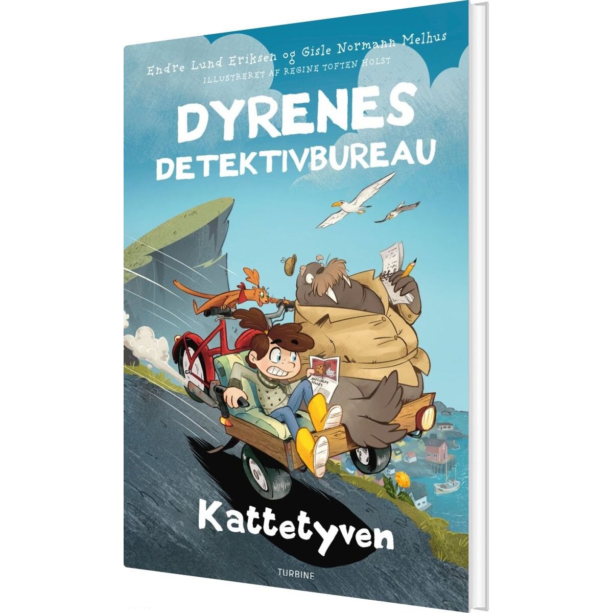 Dyrenes Detektivbureau - Kattetyven - Endre Lund Eriksen - Bog