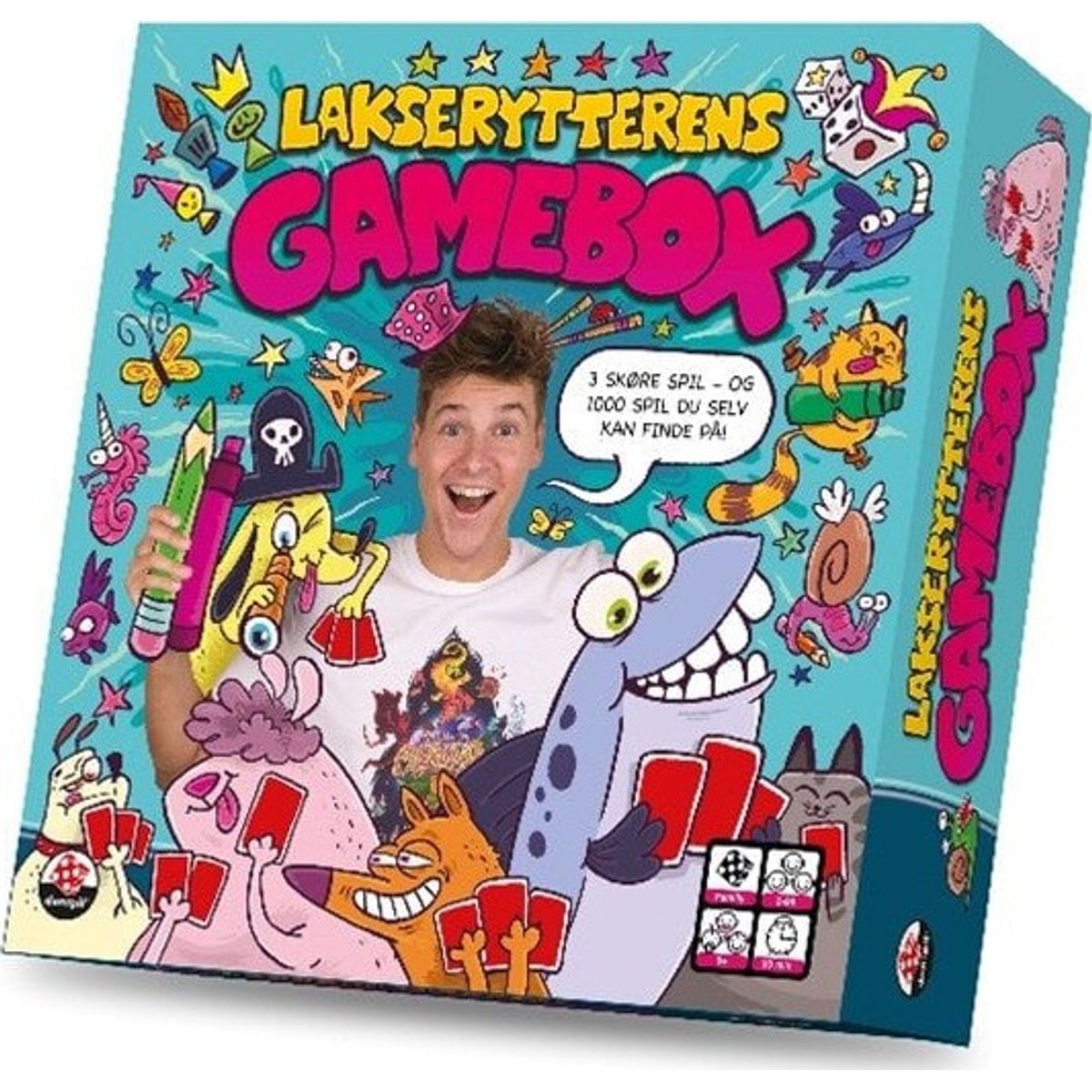 Danspil - Lakserytterens Gamebox