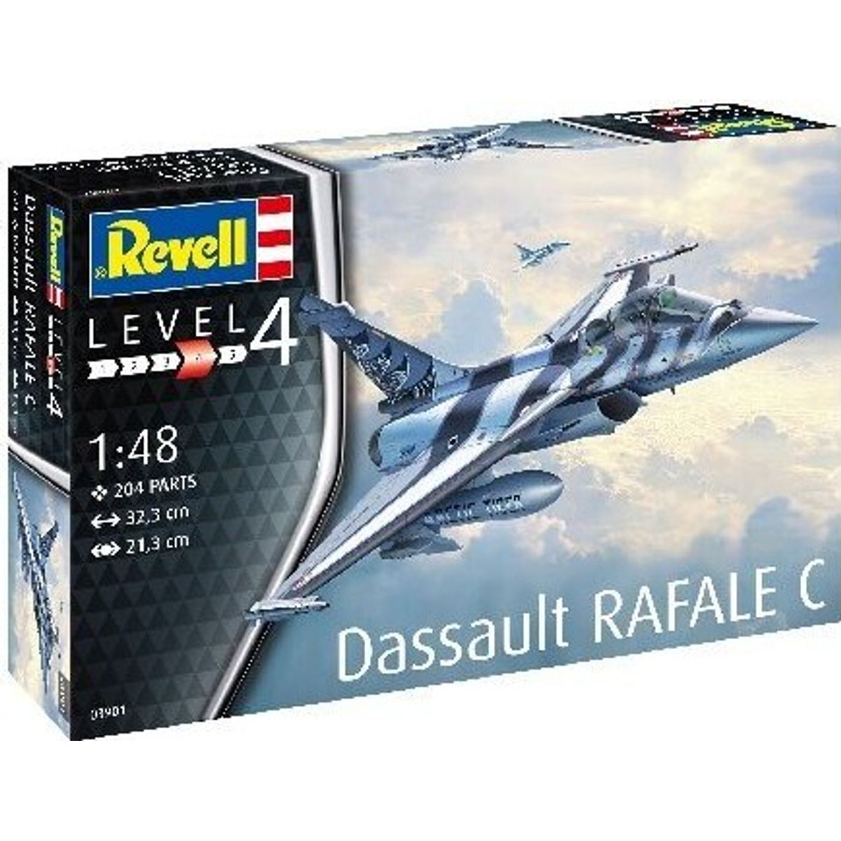 Revell - Dassault Rafale Fly Byggesæt - 1:48 - Level 4 - 03901