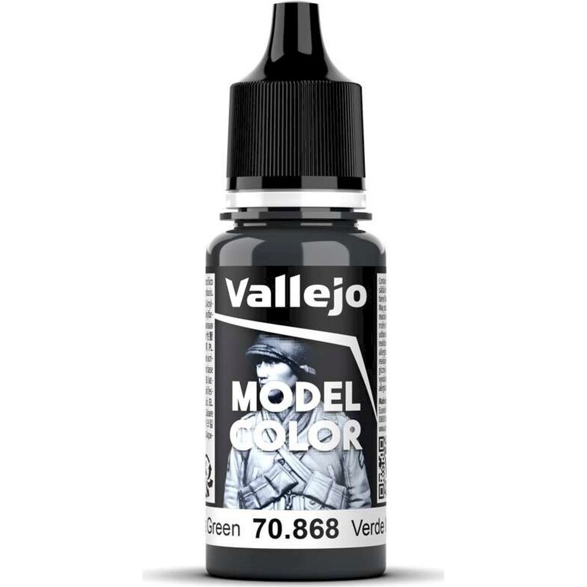 Vallejo - Model Color - Dark Seagreen Mat - 17-18 Ml - 70868