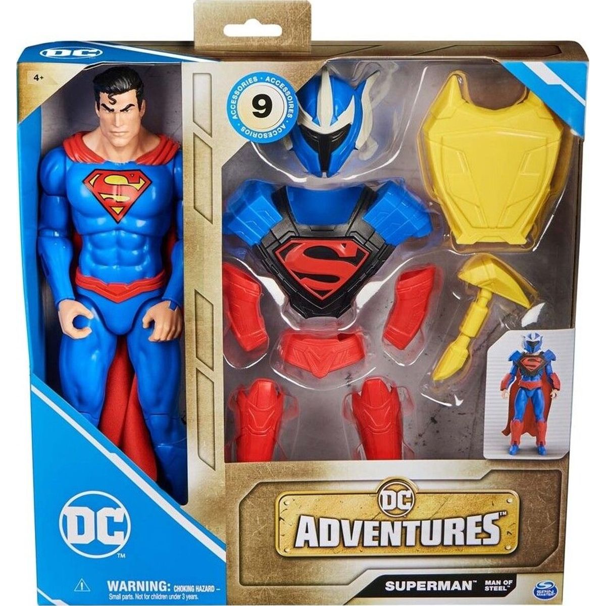 Superman Figur - Man Of Steel - 30 Cm - Dc Comics