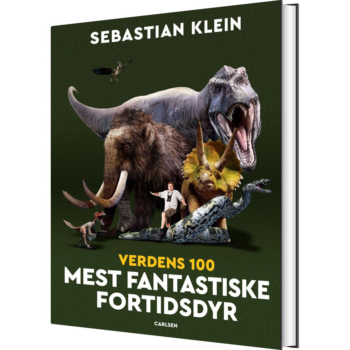 De 100 Mest Fantastiske Fortidsdyr - Sebastian Klein - Bog