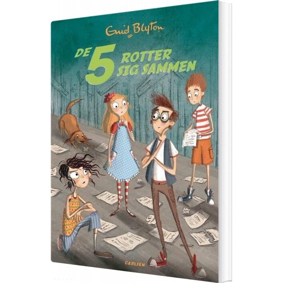 De 5 - Nr21 - De 5 Rotter Sig Sammen - Enid Blyton - Bog