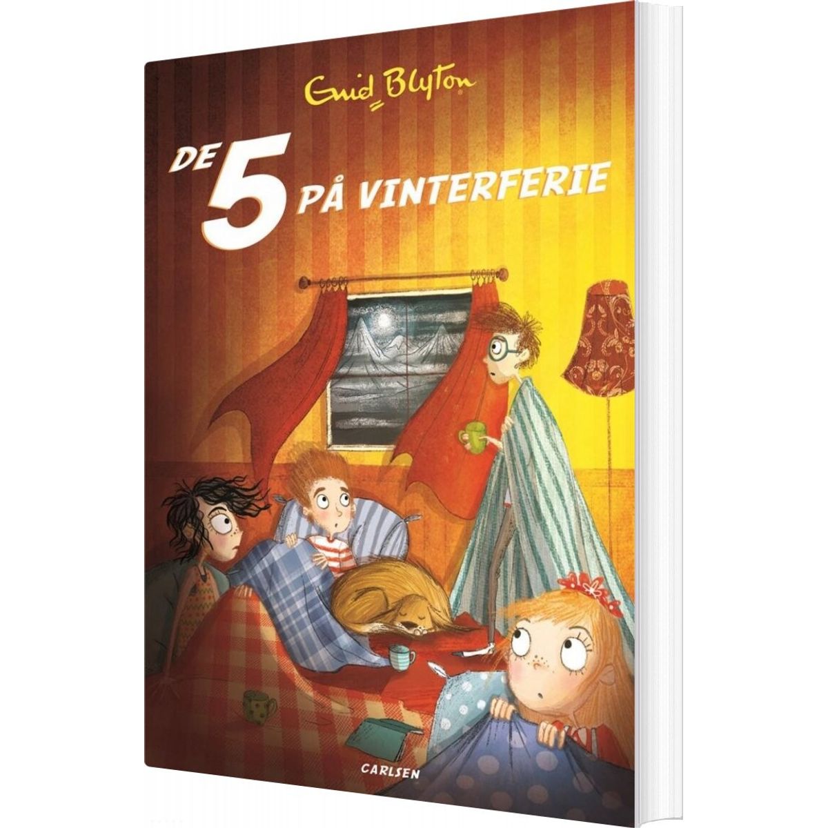 De 5 - Nr17 - De 5 På Vinterferie - Enid Blyton - Bog