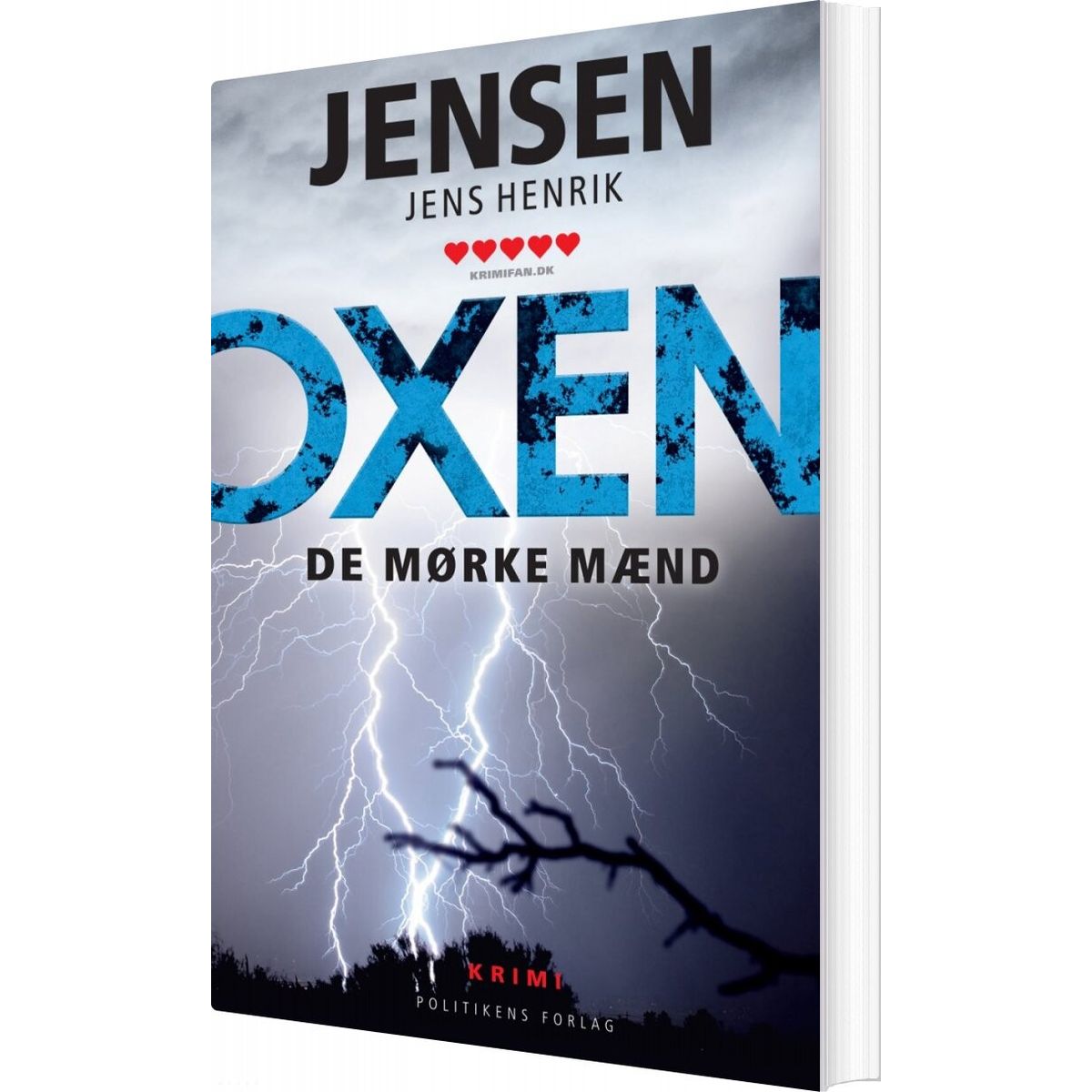 Oxen - De Mørke Mænd - Jens Henrik Jensen - Bog