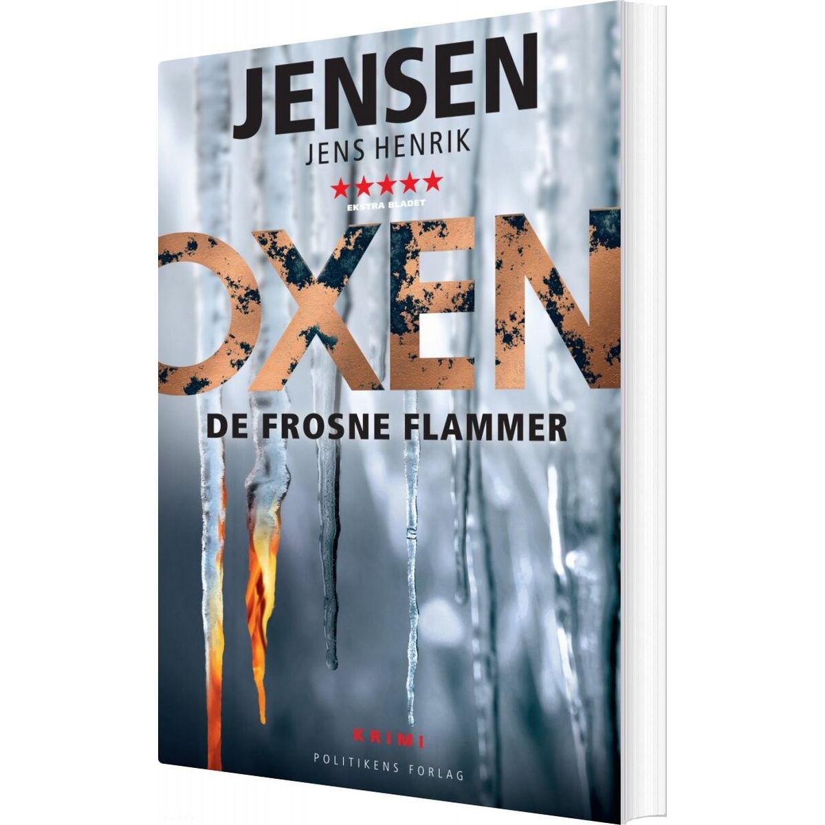 Oxen - De Frosne Flammer - Jens Henrik Jensen - Bog