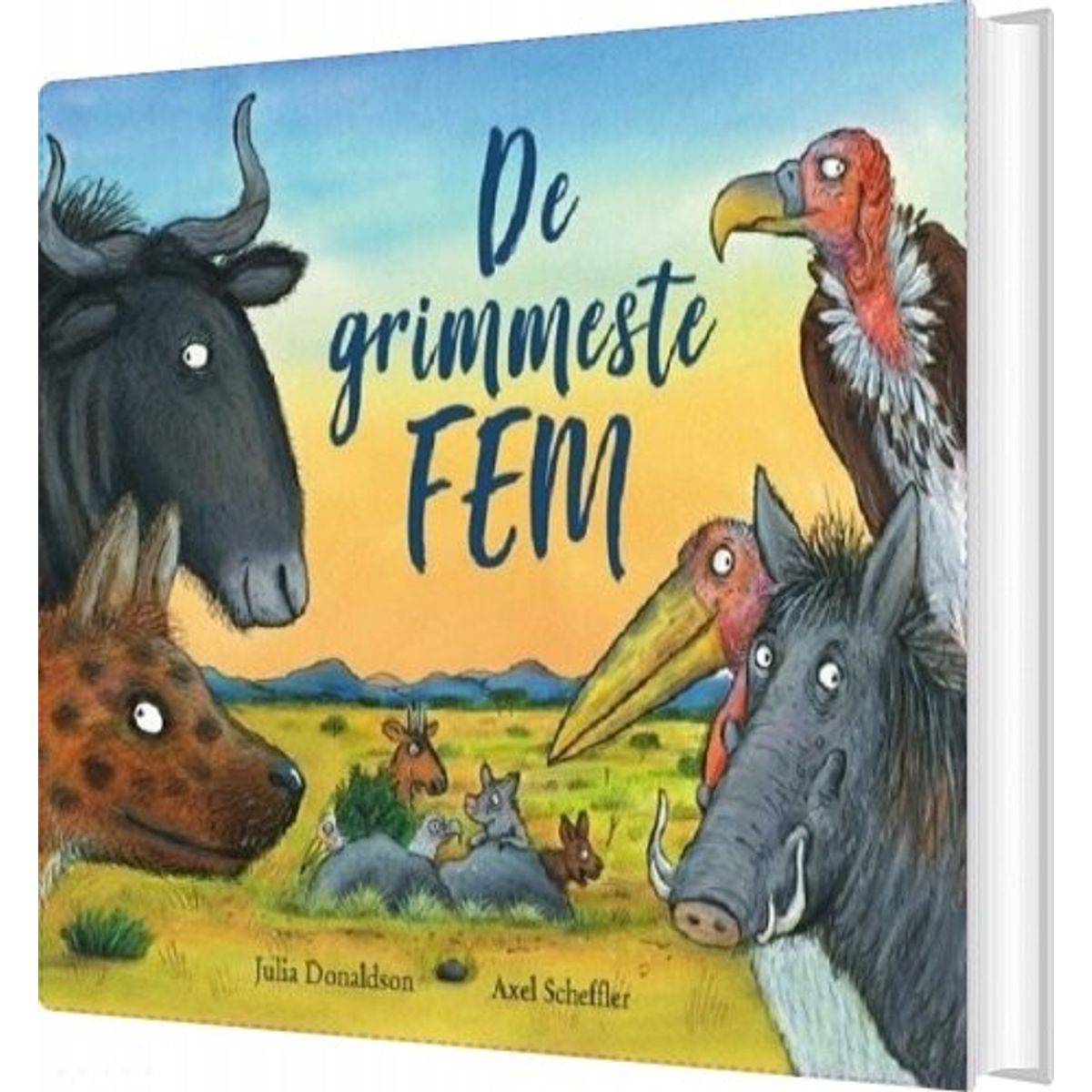 De Grimmeste Fem - Julia Donaldson - Bog