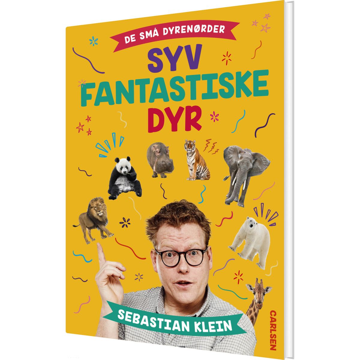 De Små Dyrenørder - Syv Fantastiske Dyr - Sebastian Klein - Bog