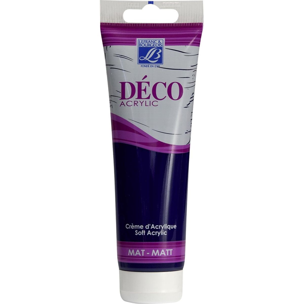 Lefranc & Bourgeois - Akrylmaling - Deco Acrylic - Violet - 120 Ml