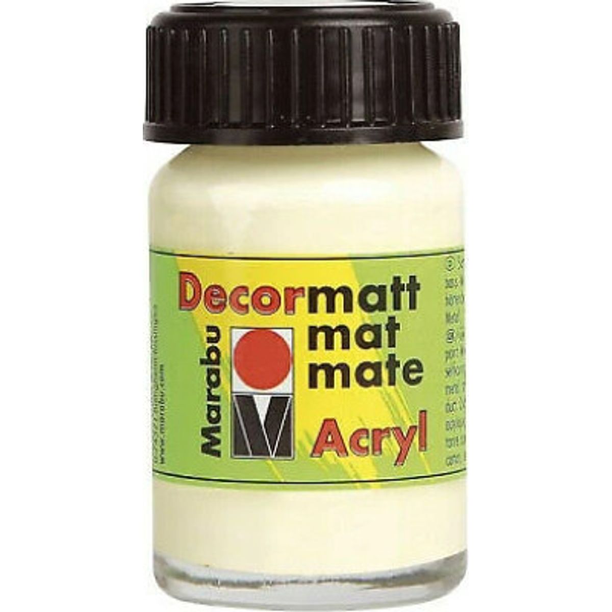 Decormatt Acryl - 15 Ml - Vanille - Marabu