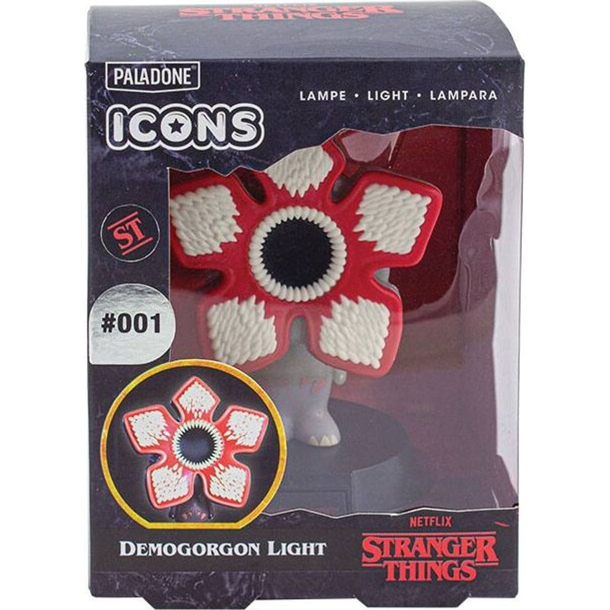 Stranger Things - Demogorgon 3d Lampe - 10 Cm