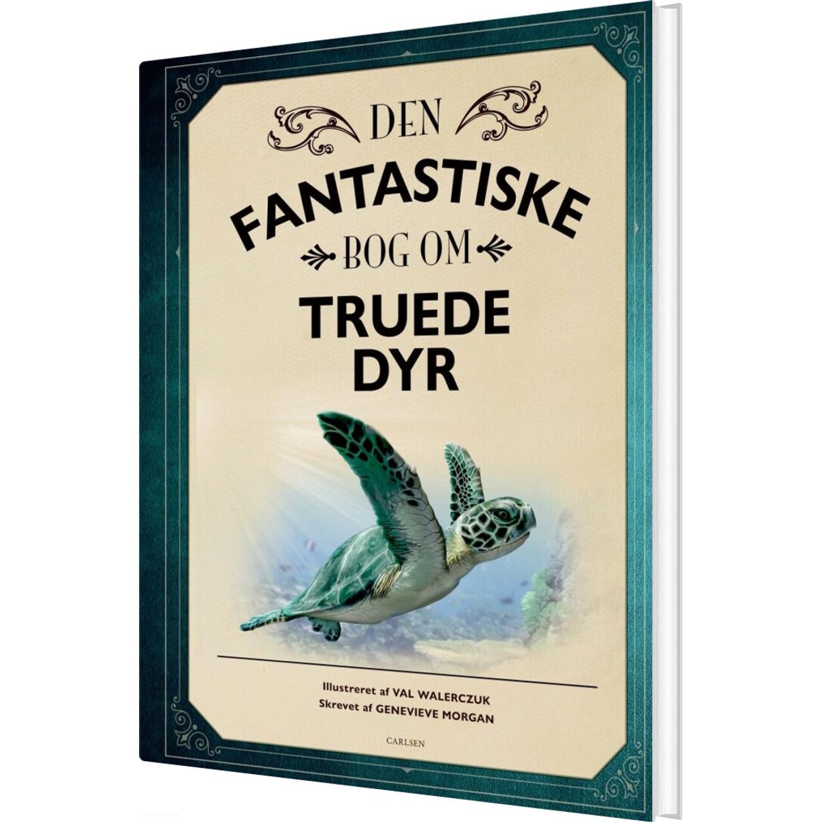 Den Fantastiske Bog Om Truede Dyr - Genevieve Morgan - Bog