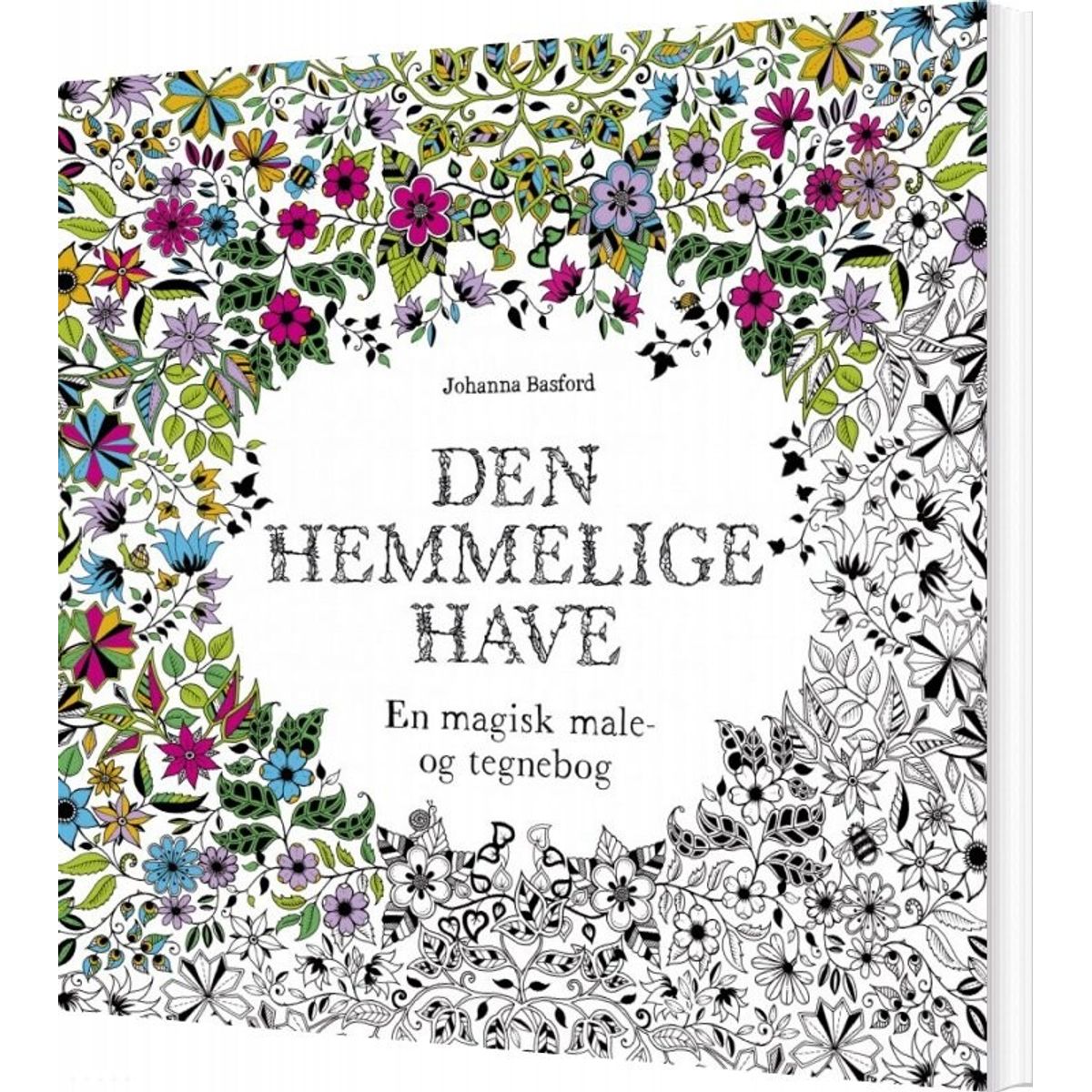 Den Hemmelige Have - Johanna Basford - Bog