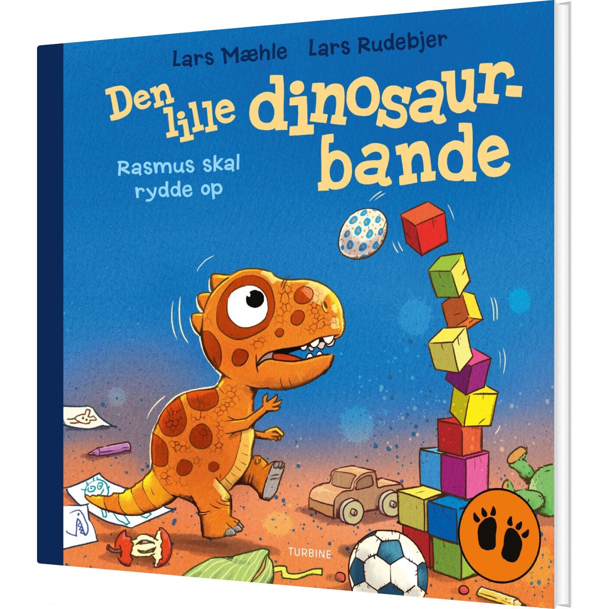 Den Lille Dinosaurbande - Rasmus Skal Rydde Op - Lars Mæhle - Bog