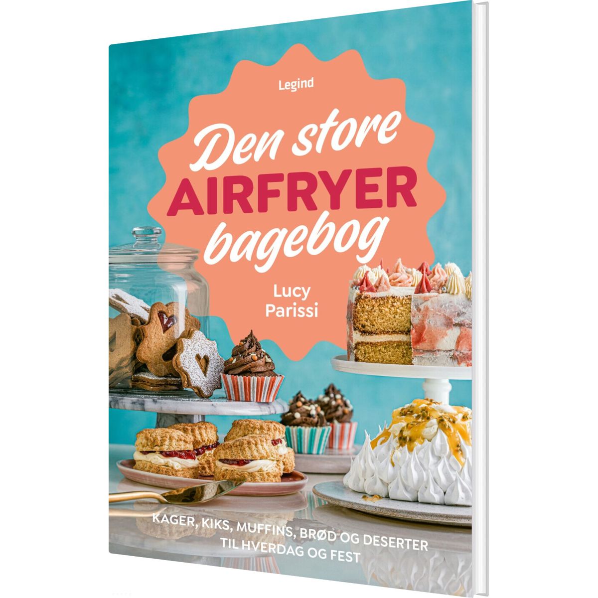 Den Store Airfryer Bagebog - Lucy Parissi - Bog