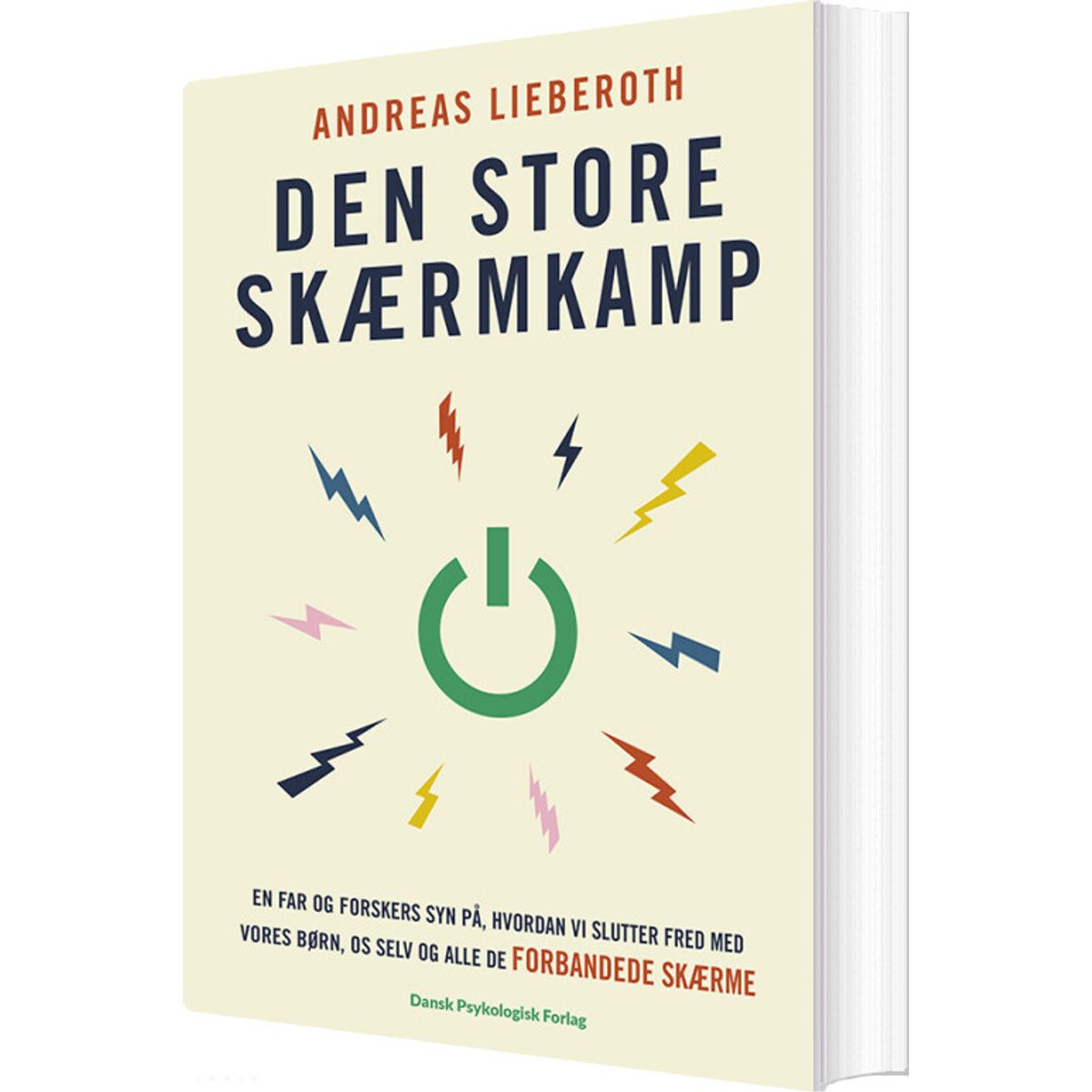 Den Store Skærmkamp - Andreas Lieberoth - Bog