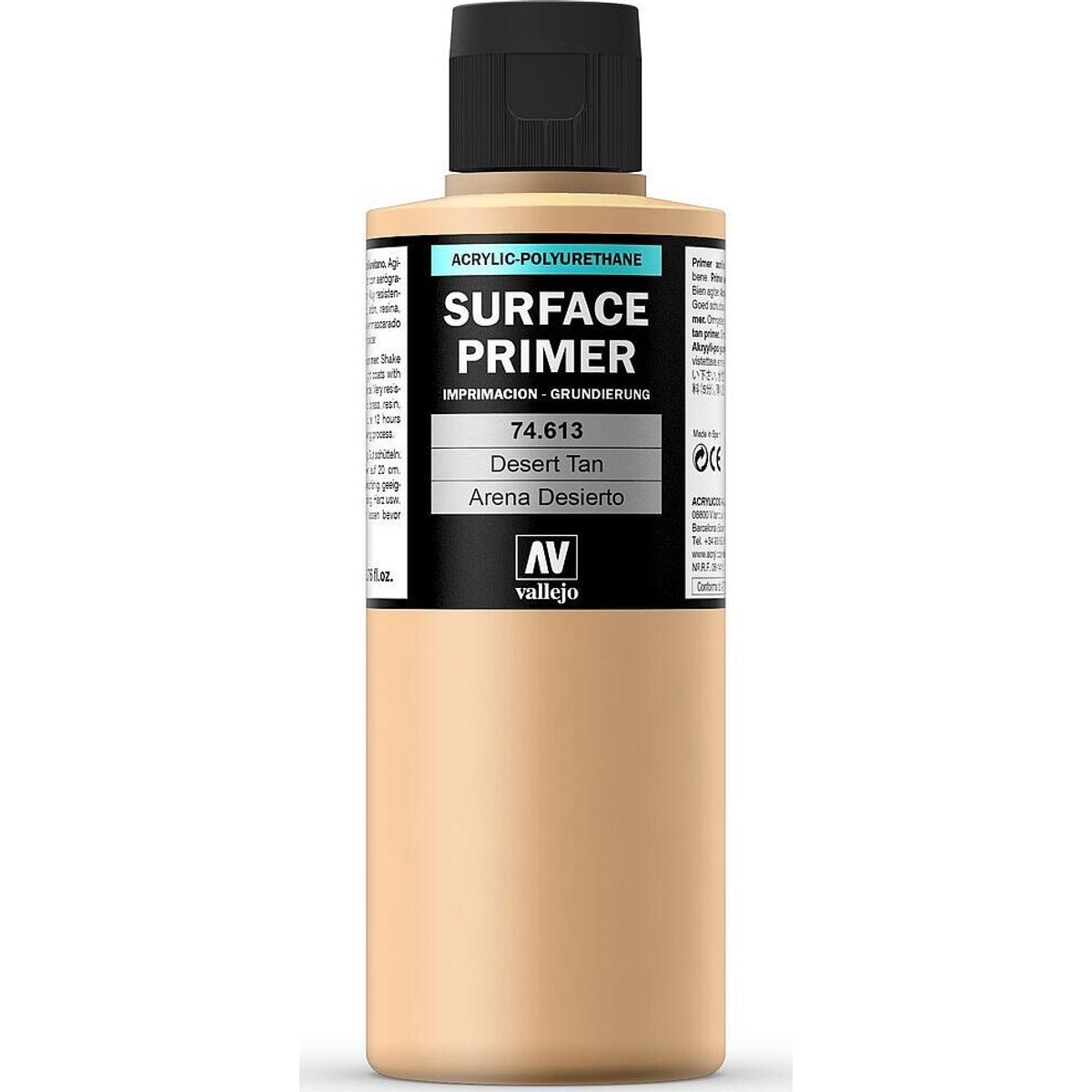 Vallejo - Surface Primer - Desert Tan 200 Ml