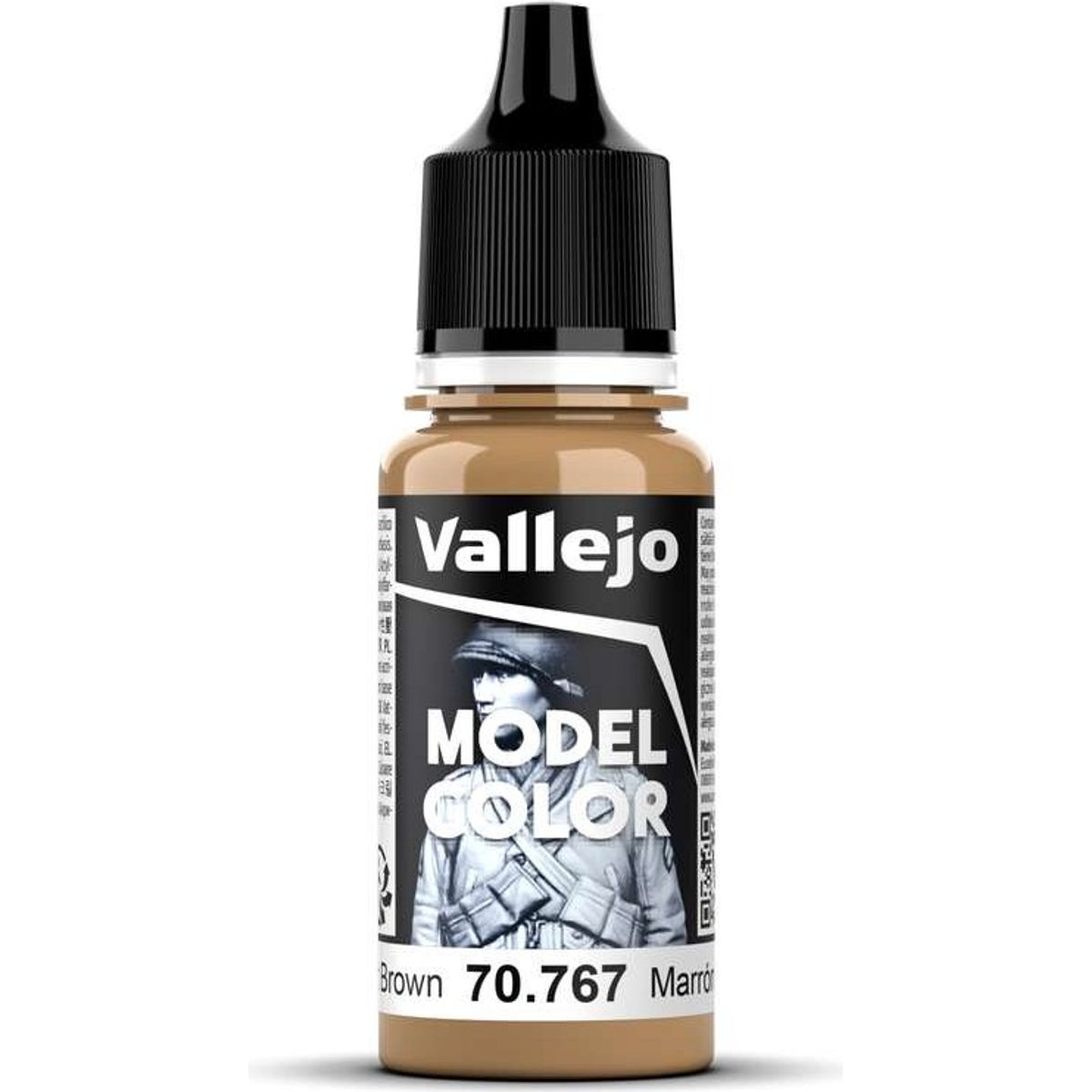 Vallejo - Model Color - Desert Brown Mat - 18 Ml - 70767